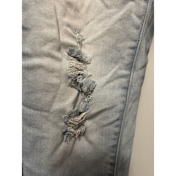 Kancan Signature Jeans Kurvy Mid-rise Ankle Skinny Size 27 Distressed Light Wash - Picture 15 of 16
